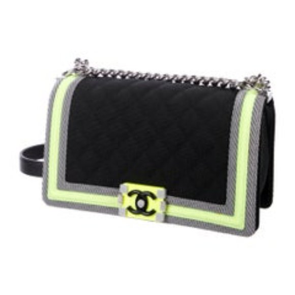 CHANEL Medium Fluo Boy Bag - Picture 2 of 4